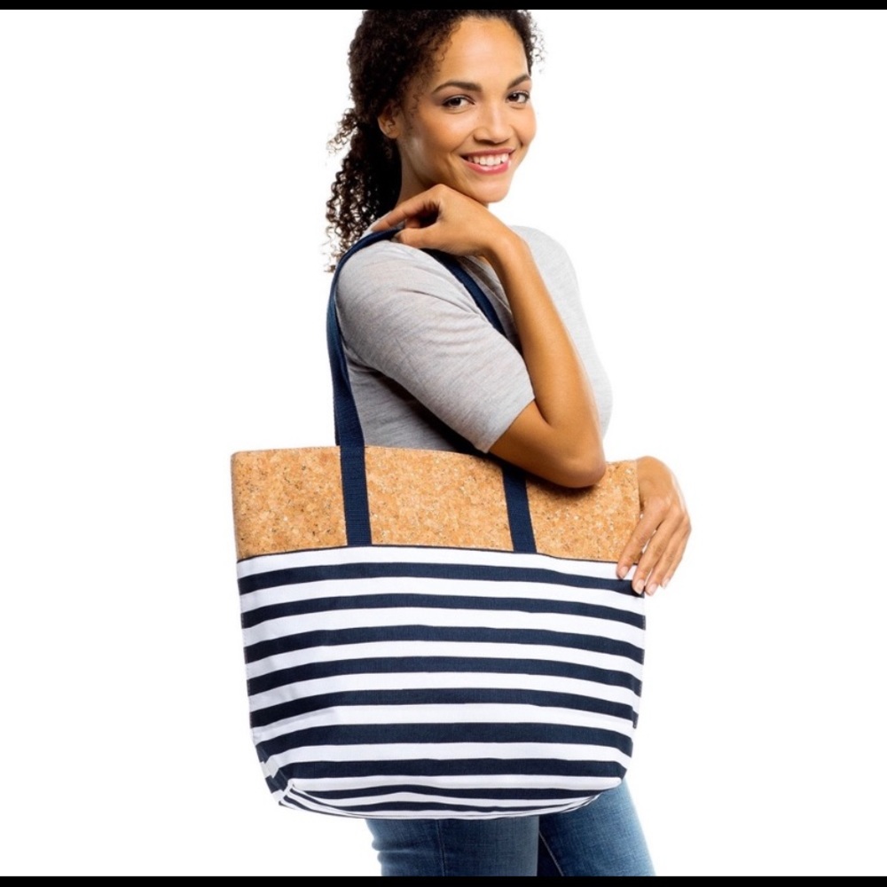 COPY - Getaway Tote Cabana Stripe